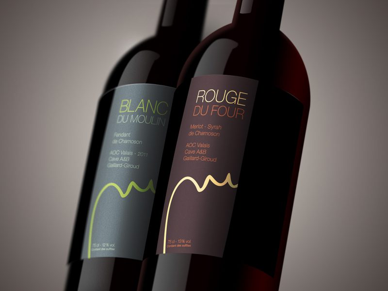 AMS – Packaging – Etiquette de vin