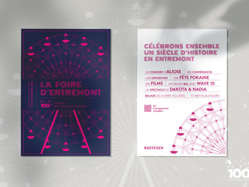 Raiffeisen Entremont – 100 ans