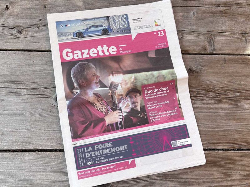 Gazette de Martigny et JDS – Journaux